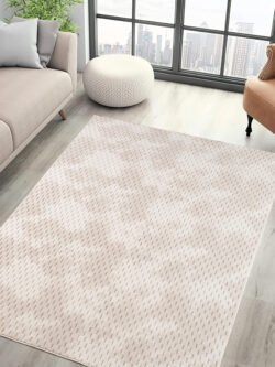 Vitrin Halı Mozaik Lüks Oturma Odası, Salon, Antre, Yıkanabilir Polyester Kaymaz Taban Halı