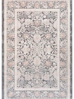 Lynosse Koyu Gri Halı Yumuşak Oturma Odası Salon Çocuk Odası Mutfak Halısı P1098