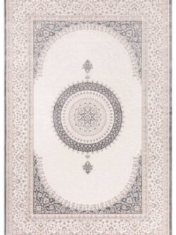 Amasra Açık Gri Halı Yumuşak Oturma Odası Salon Çocuk Odası Mutfak Halısı P1180