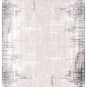 Bafra Açık Gri Halı Yumuşak Oturma Odası Salon Çocuk Odası Mutfak Halısı P1189