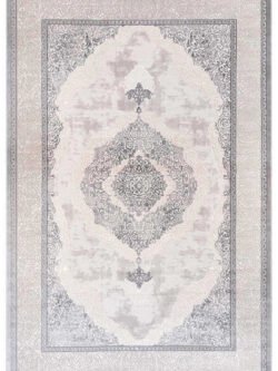 Lynosse Gri Halı Yumuşak Oturma Odası Salon Çocuk Odası Mutfak Halısı P1200