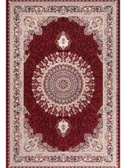 Amasra Kırmızı Halı Yumuşak Oturma Odası Salon Çocuk Odası Mutfak Halısı P256D