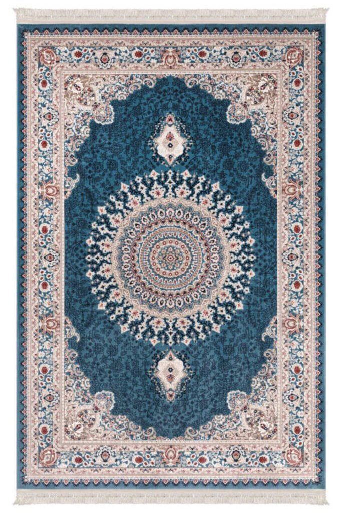 1_org_zoom Amasra Mavi Halı Yumuşak Oturma Odası Salon Koridor Çocuk Odası Mutfak Makine Halısı P256d 23022