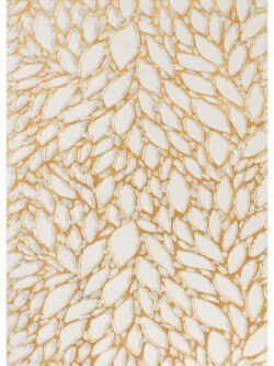 Wilto Sarı Beyaz Halı Yumuşak Oturma Odası Salon Çocuk Odası Mutfak Halısı PF100