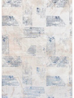 Wilto Beyaz Bej Halı Yumuşak Oturma Odası Salon Çocuk Odası Mutfak Halısı Pf179