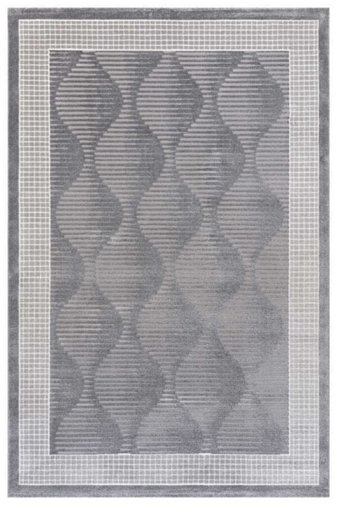 1_org_zoom Elmina Gri Halı Yumuşak Oturma Odası Salon Çocuk Odası Mutfak Halısı Q 23238