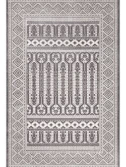 Elmina Gri Halı Yumuşak Oturma Odası Salon Çocuk Odası Mutfak Halısı QP038