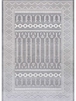 Elmina Açık Gri Halı Yumuşak Oturma Odası Salon Çocuk Odası Mutfak Halısı Qp038