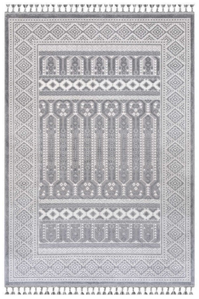 1_org_zoom Elmina Açık Gri Halı Yumuşak Oturma Odası Salon Çocuk Odası Mutfak Halısı Q 23274