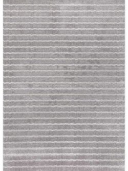 Elmina Beyaz Açık Gri Halı Yumuşak Oturma Odası Salon Çocuk Odası Mutfak Halısı F0324