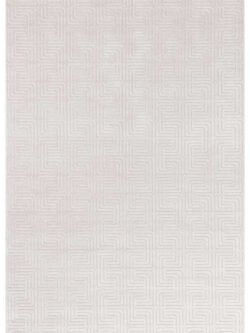 Elmina Beyaz Halı Yumuşak Oturma Odası Salon Çocuk Odası Mutfak Halısı F0332