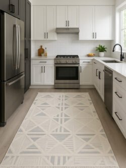 Modern Dokuma Halı Micro Fiber Polyester İskandinav halı Pinterst Desen Salon Antre Halısı