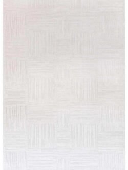 Elmina Beyaz Halı Yumuşak Oturma Odası Salon Çocuk Odası Mutfak Halısı F0279