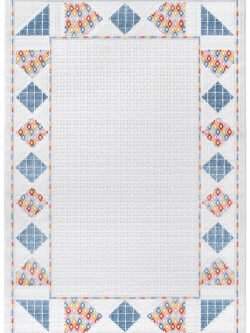 Roma Beyaz Halı Modern Dokuma Halı Yumuşak Oturma Odası Salon Çocuk Odası Mutfak Halısı F0377