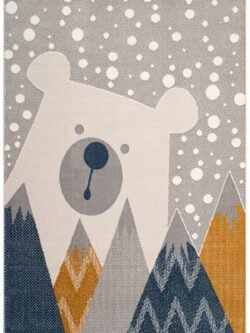 Roma Beyaz Halı Dokuma Halı Yumuşak Çocuklara Özel Modern Halı Renkli Çocuk Odası Halısı F0402