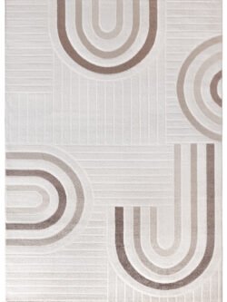 Roma Beyaz Bej Halı Modern Dokuma Halı Yumuşak Oturma Odası Salon Çocuk Odası Mutfak Halısı F0424