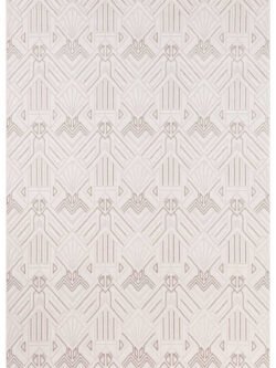 Troya Kahve Beyaz Halı Yumuşak Oturma Odası Salon Çocuk Odası Mutfak Halısı J0089