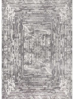 Elmina Açık Gri Halı Yumuşak Oturma Odası Salon Çocuk Odası Mutfak Halısı F0316