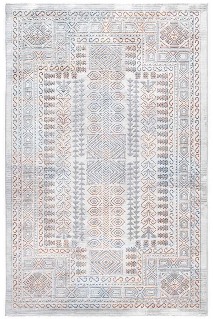 1_org_zoom Paradise Beyaz Mavi Halı Yumuşak Oturma Odası Salon Çocuk Odası Mutfak Halısı M0148 22001