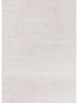 Elmina Beyaz Halı Yumuşak Oturma Odası Salon Çocuk Odası Mutfak Halısı F0316