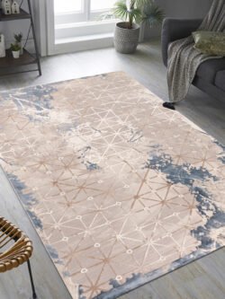 Lynosse Krem Halı Yumuşak Oturma Odası Salon Çocuk Odası Mutfak Halısı P0804