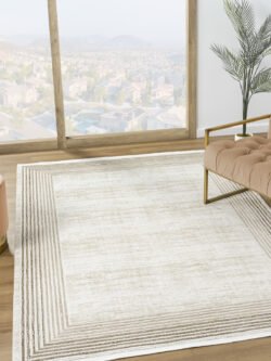 Touch Beyaz Bej Salon Oturma Odasi Çocuk Odasi Yatak Odasi Halisi 0TO356