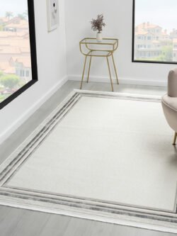 Touch Beyaz Gri Salon Oturma Odasi Çocuk Odasi Yatak Odasi Halisi 0TO349