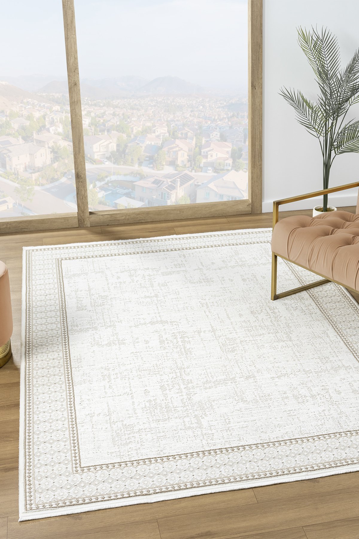 1_org_zoom Touch Beyaz Bej Salon Oturma Odasi Çocuk Odasi Yatak Odasi Halisi 0TO348 25338