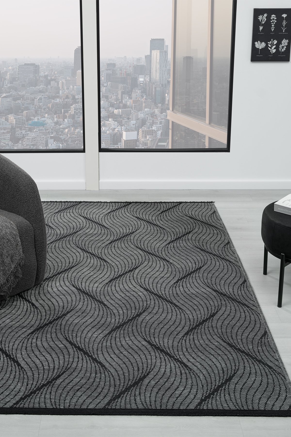 1_org_zoom Eko Antrasit Salon Oturma Odasi Çocuk Odasi Yatak Odasi Halisi EKO345 25378