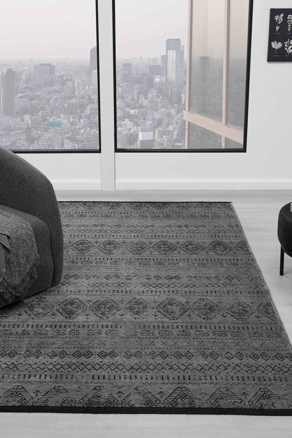 1_org_zoom Eko Antrasit Salon Oturma Odasi Çocuk Odasi Yatak Odasi Halisi EKO346 25398