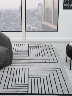 Eko Gri Salon Oturma Odasi Çocuk Odasi Yatak Odasi Halisi EKO339