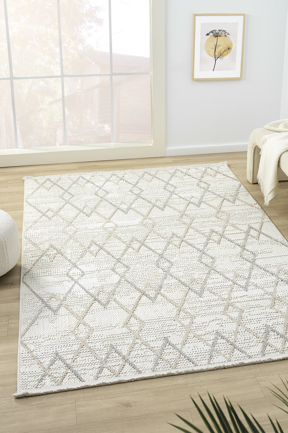 1_org_zoom Viola Beyaz Gri Vizon Salon Oturma Odasi Çocuk Odasi Yatak Odasi Halisi VIO307 25577