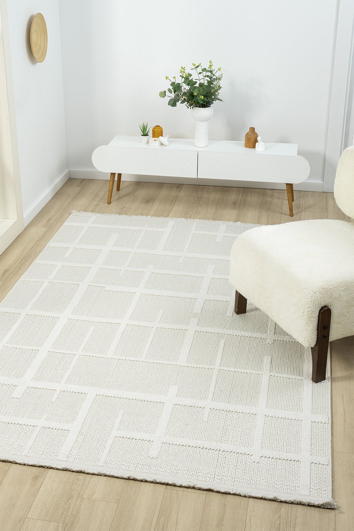 1_org_zoom Viola Beyaz Salon Oturma Odasi Çocuk Odasi Yatak Odasi Halisi VIO304 25597