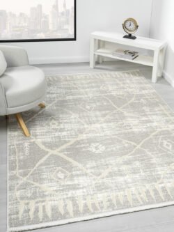 Ventura Gri Shaggy Yumusak Post Pelus Salon Oturma Odasi Halisi VNT102