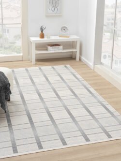 Toronto Krem Gri Salon Oturma Odasi Çocuk Odasi Yatak Odasi Halisi