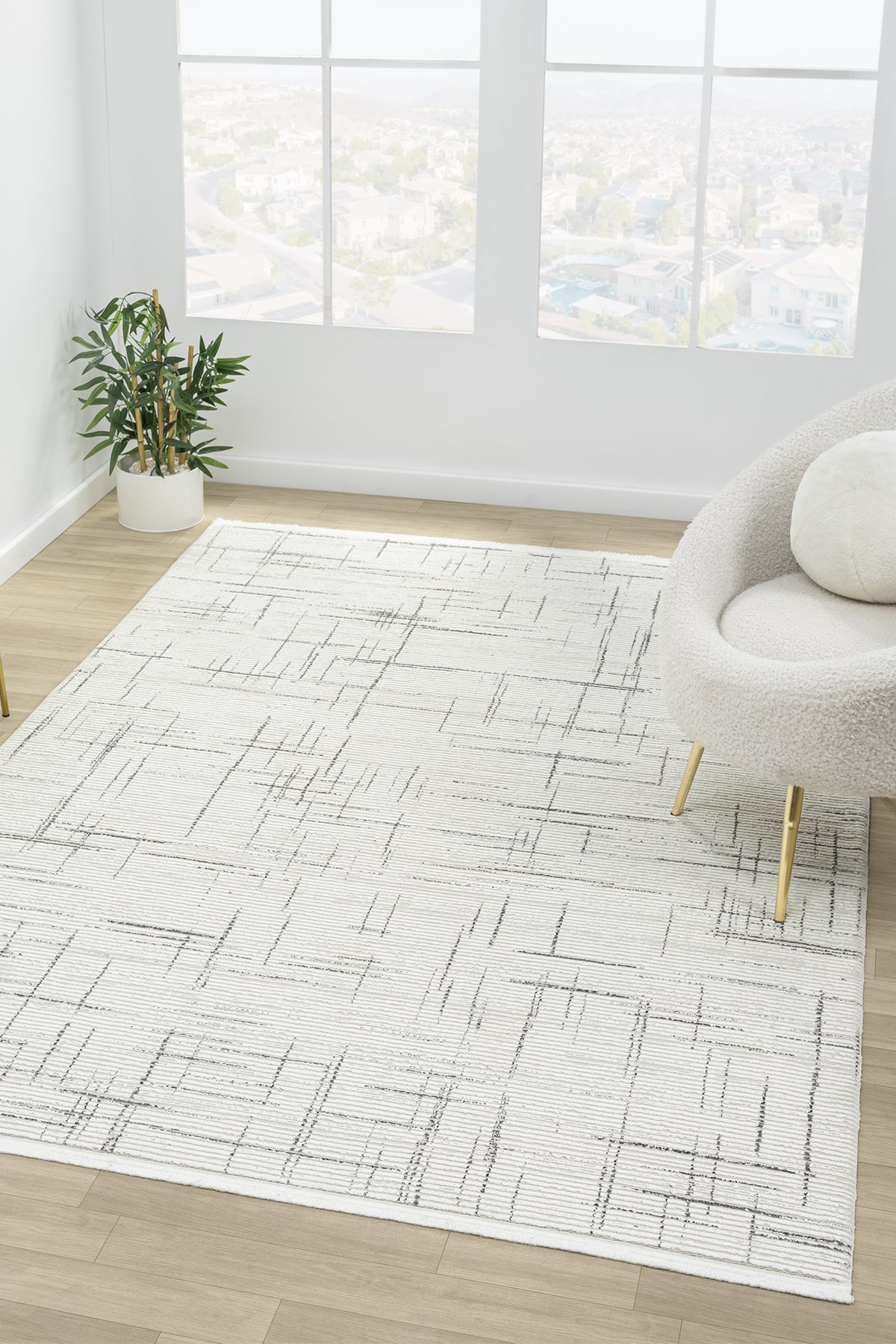 1_org_zoom Touch Beyaz Gri Salon Oturma Odasi Çocuk Odasi Yatak Odasi Halisi 0TO361 25997