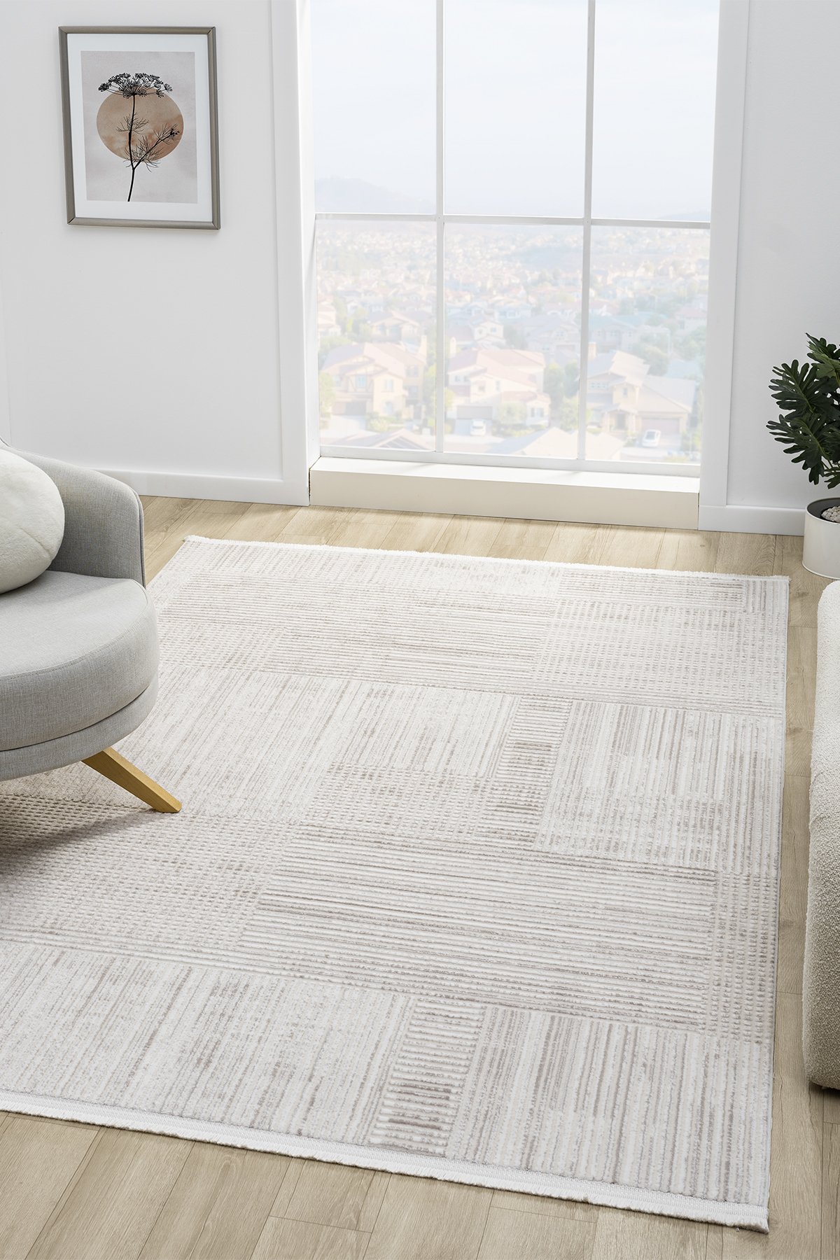 1_org_zoom Maki Bej Salon Oturma Odasi Çocuk Odasi Yatak Odasi Halisi MK9005 26197