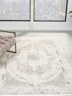 Smart Gri Salon Oturma Odasi Çocuk Odasi Yatak Odasi Halisi SM5001