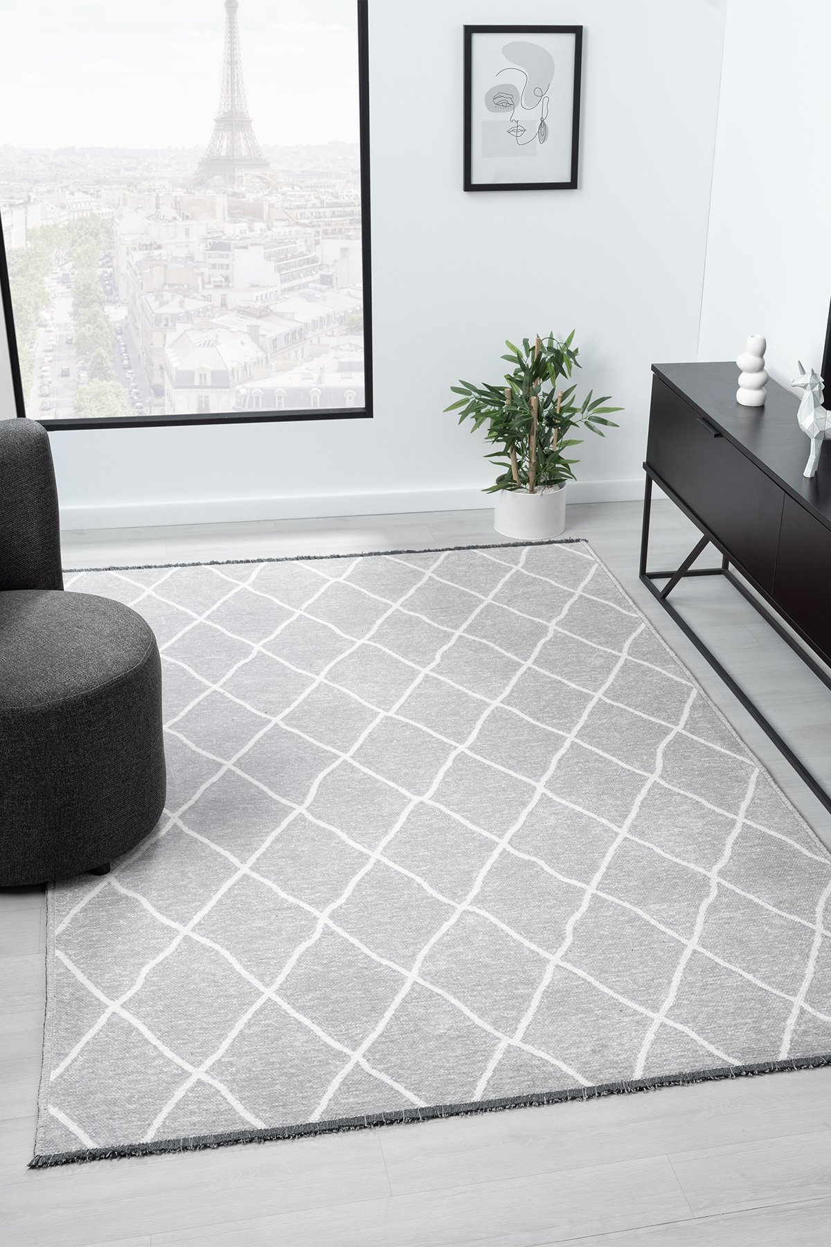 1_org_zoom Nova Gri Salon Oturma Odasi Çocuk Odasi Yatak Odasi Halisi NV051 26337