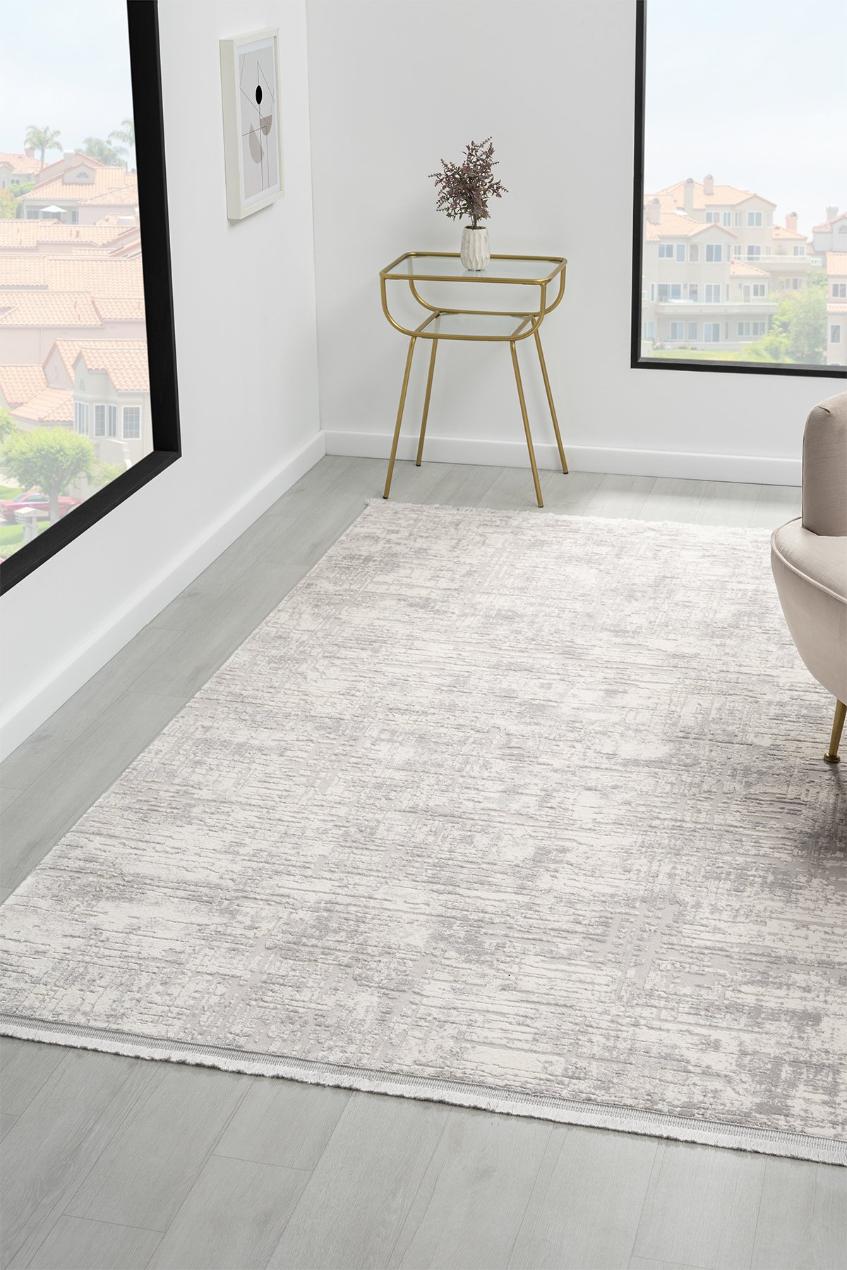 1_org_zoom Santana Beyaz Salon Oturma Odasi Çocuk Odasi Yatak Odasi Halisi SN406 26377