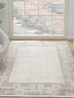 Santana Bej Salon Oturma Odasi Çocuk Odasi Yatak Odasi Halisi SN420