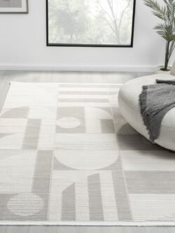 Smart Gri Salon Oturma Odasi Çocuk Odasi Yatak Odasi Halisi SM5007