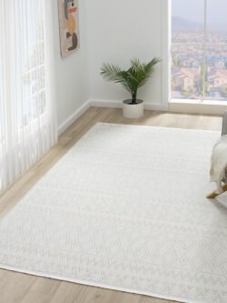 Kybele Beyaz Bej Salon Oturma Odasi Çocuk Odasi Yatak Odasi Halisi Mt1015