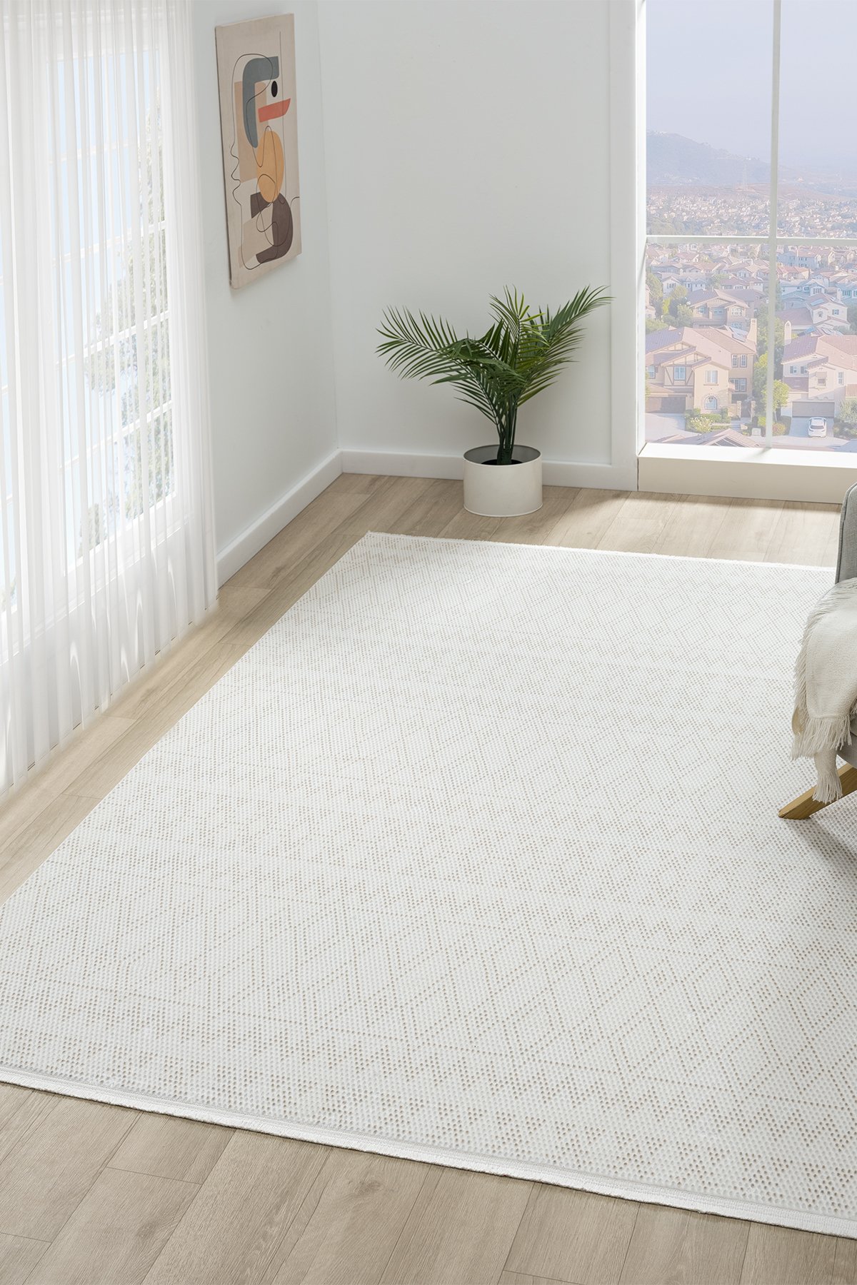 1_org_zoom Kybele Beyaz Bej Salon Oturma Odasi Çocuk Odasi Yatak Odasi Halisi Mt1015 26617