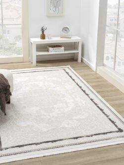 Maki Antrasit Salon Oturma Odasi Çocuk Odasi Yatak Odasi Halisi MK9001