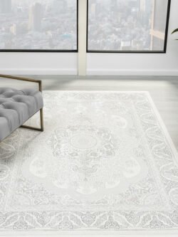 Kybele Krem Gri Salon Oturma Odasi Çocuk Odasi Yatak Odasi Halisi Mt1017