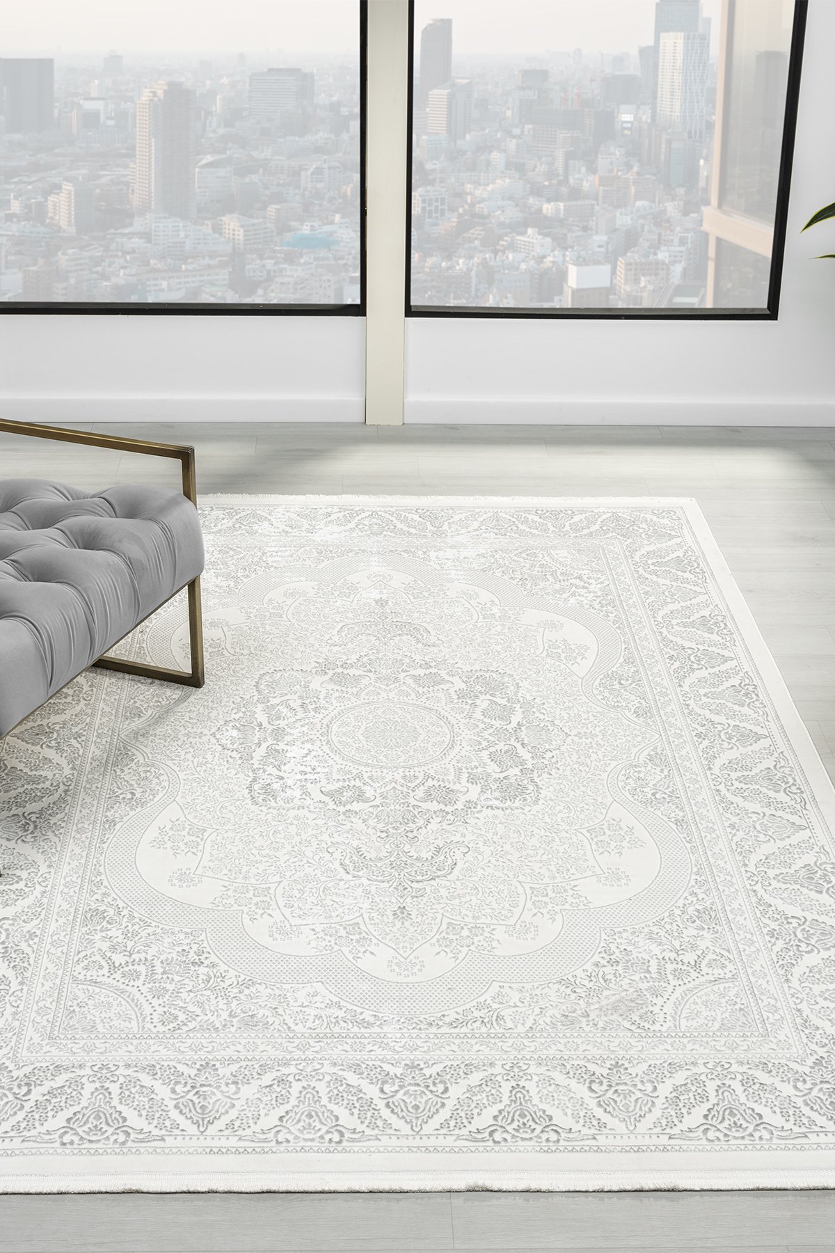 1_org_zoom Kybele Krem Gri Salon Oturma Odasi Çocuk Odasi Yatak Odasi Halisi Mt1017 26677