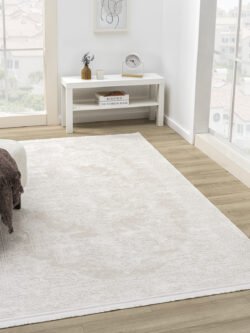 Maki Krem Salon Oturma Odasi Çocuk Odasi Yatak Odasi Halisi MK9003