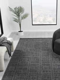 Eko Antrasit Salon Oturma Odasi Çocuk Odasi Yatak Odasi Halisi EKO344