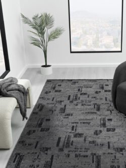 Eko Antrasit Salon Oturma Odasi Çocuk Odasi Yatak Odasi Halisi EKO115